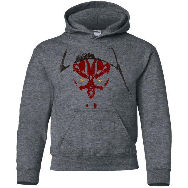 Sweatshirts Dark Heather / YS Darth M Youth Hoodie