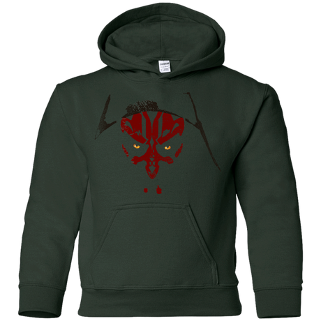 Sweatshirts Forest Green / YS Darth M Youth Hoodie