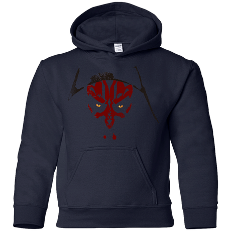 Sweatshirts Navy / YS Darth M Youth Hoodie
