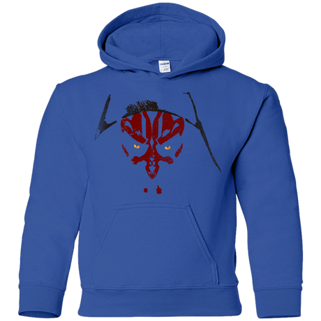 Sweatshirts Royal / YS Darth M Youth Hoodie
