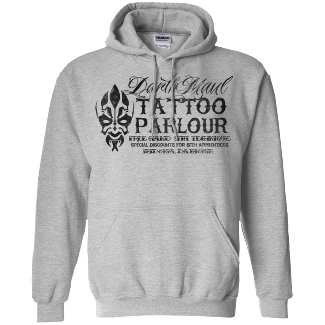 Sweatshirts Sport Grey / Small Darth Maul Tattoo Parlour Pullover Hoodie