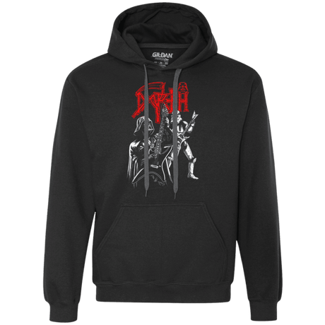 Sweatshirts Black / Small DARTH METAL Premium Fleece Hoodie