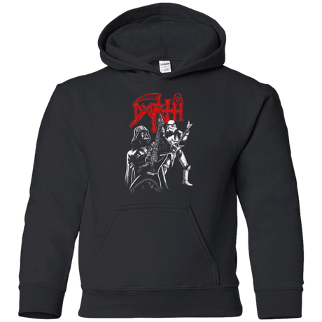 Sweatshirts Black / YS DARTH METAL Youth Hoodie