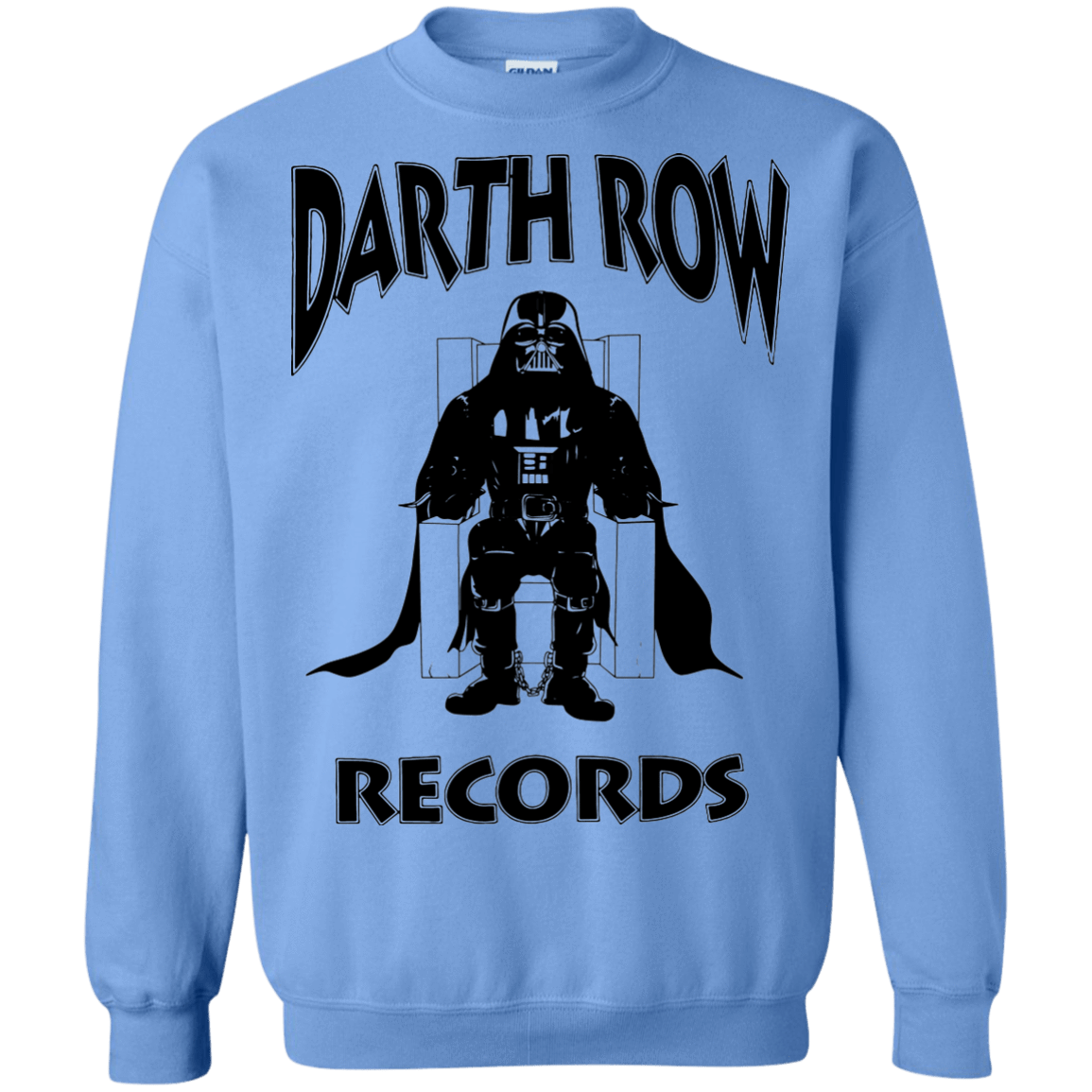 Sweatshirts Carolina Blue / Small Darth Row Records Crewneck Sweatshirt
