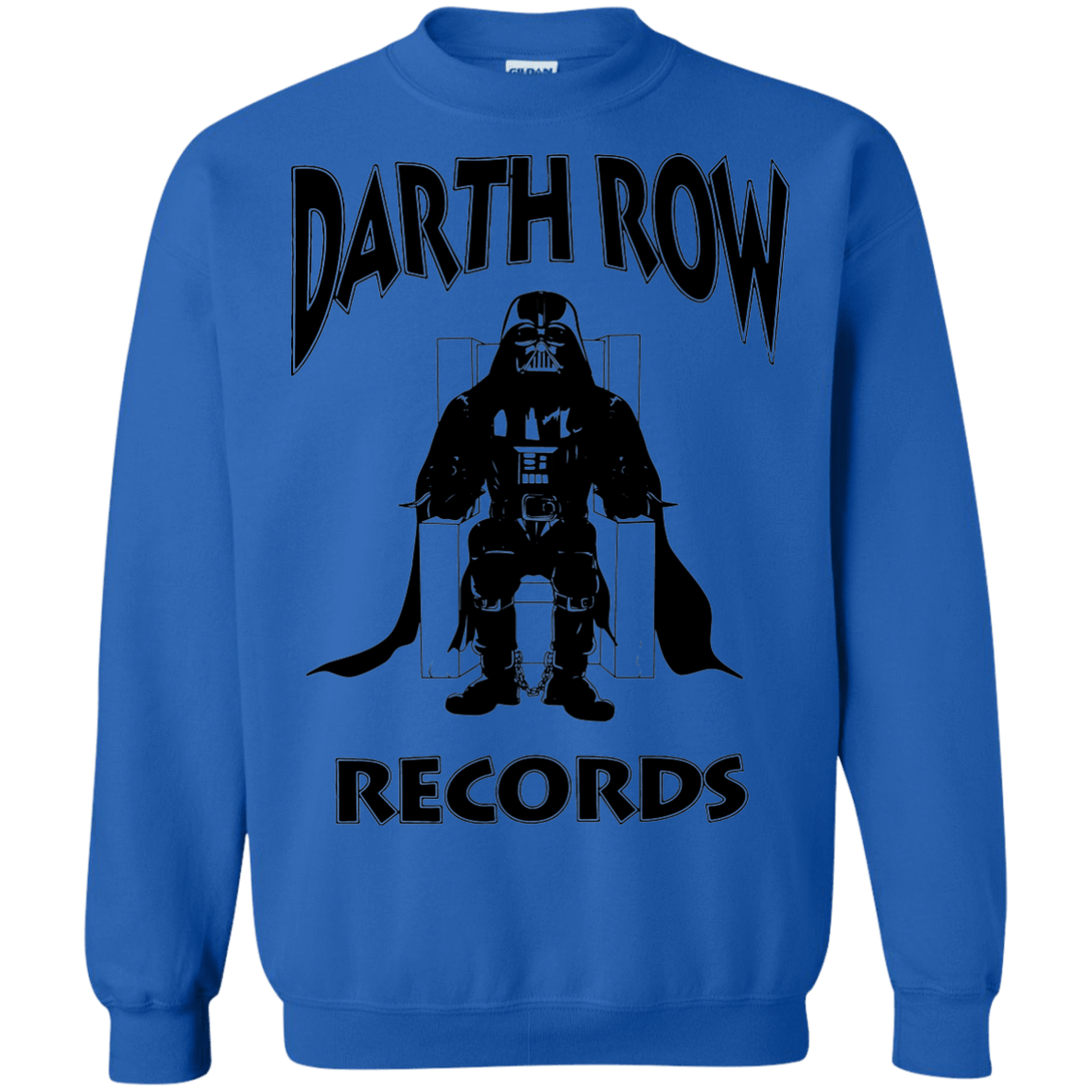Sweatshirts Royal / Small Darth Row Records Crewneck Sweatshirt