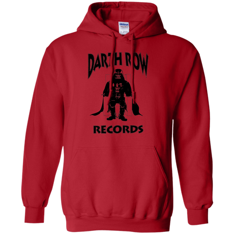 Sweatshirts Red / Small Darth Row Records Pullover Hoodie