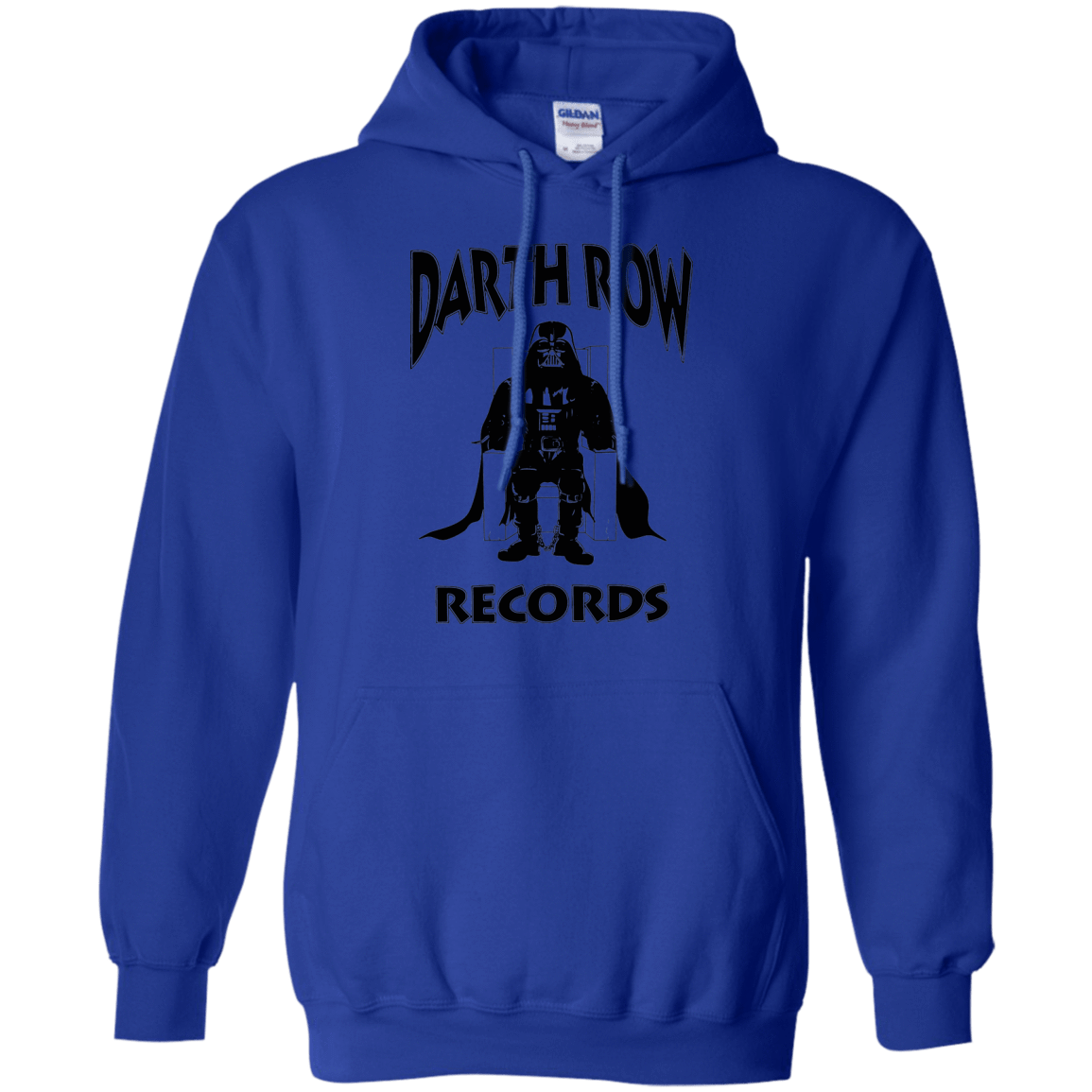 Sweatshirts Royal / Small Darth Row Records Pullover Hoodie