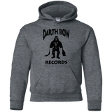 Sweatshirts Dark Heather / YS Darth Row Records Youth Hoodie