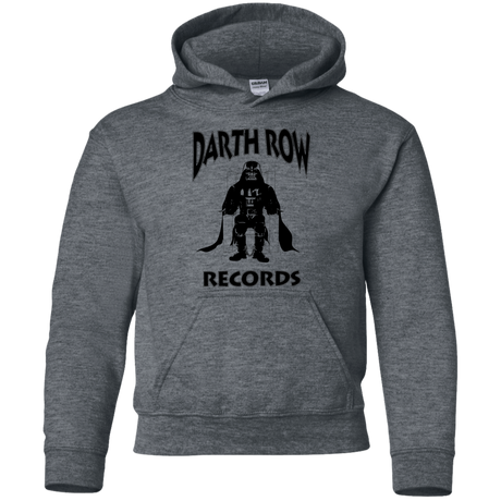Sweatshirts Dark Heather / YS Darth Row Records Youth Hoodie