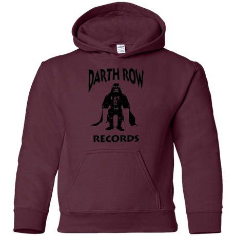 Sweatshirts Maroon / YS Darth Row Records Youth Hoodie