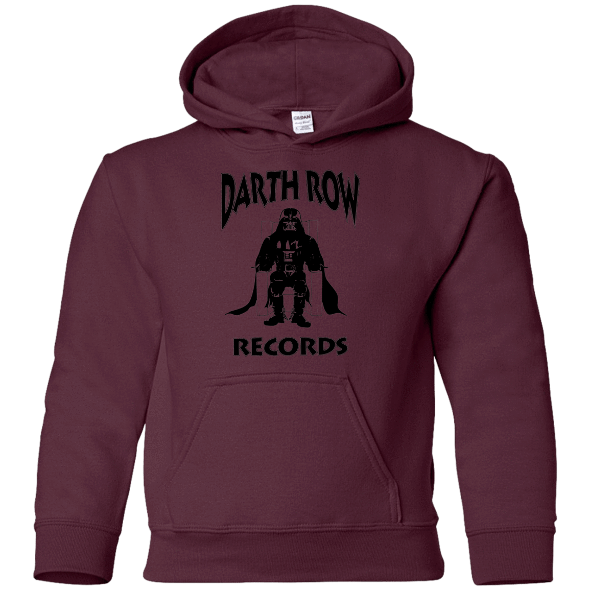 Sweatshirts Maroon / YS Darth Row Records Youth Hoodie