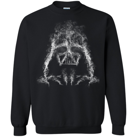 Sweatshirts Black / Small Darth Smoke Crewneck Sweatshirt