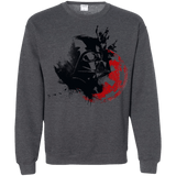 Sweatshirts Dark Heather / S Darth V Crewneck Sweatshirt