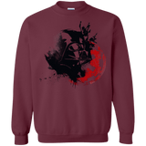 Sweatshirts Maroon / S Darth V Crewneck Sweatshirt