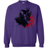 Sweatshirts Purple / S Darth V Crewneck Sweatshirt