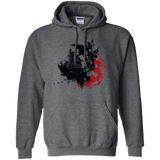 Sweatshirts Dark Heather / S Darth V Pullover Hoodie