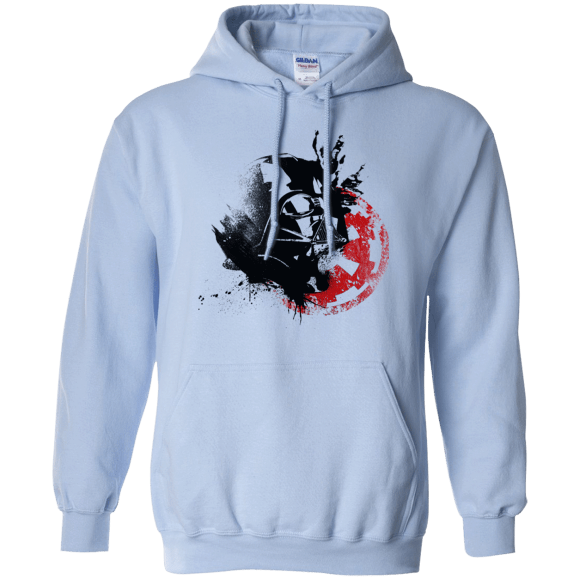 Sweatshirts Light Blue / S Darth V Pullover Hoodie