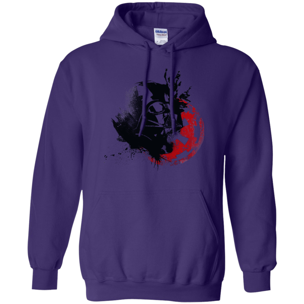 Sweatshirts Purple / S Darth V Pullover Hoodie