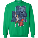 Sweatshirts Irish Green / S Darthskull Castle Crewneck Sweatshirt