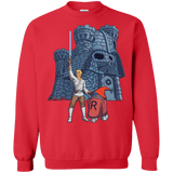 Sweatshirts Red / S Darthskull Castle Crewneck Sweatshirt