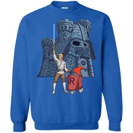 Sweatshirts Royal / S Darthskull Castle Crewneck Sweatshirt