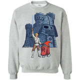 Sweatshirts Sport Grey / S Darthskull Castle Crewneck Sweatshirt