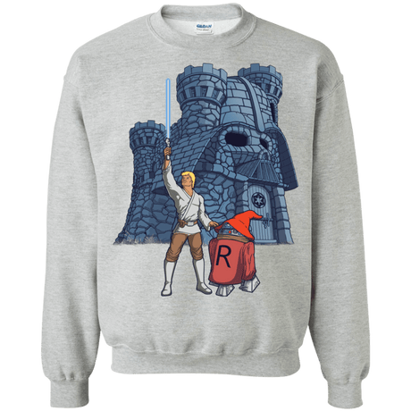 Sweatshirts Sport Grey / S Darthskull Castle Crewneck Sweatshirt