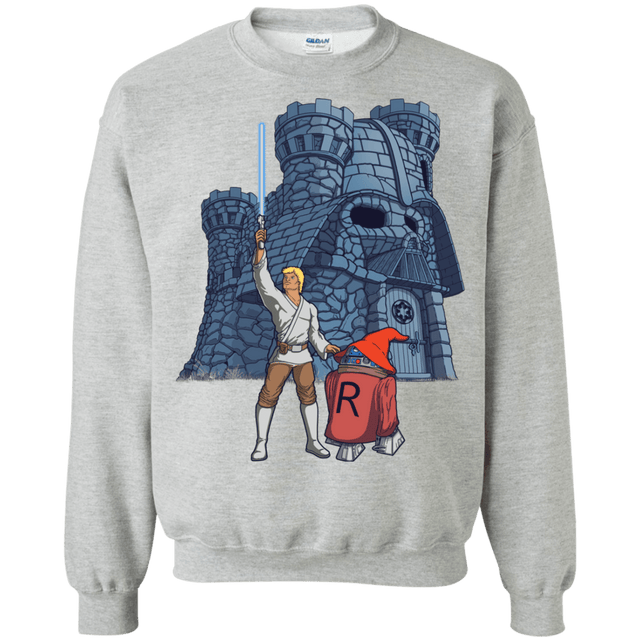 Sweatshirts Sport Grey / S Darthskull Castle Crewneck Sweatshirt