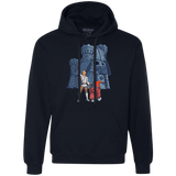 Sweatshirts Navy / S Darthskull Castle Premium Fleece Hoodie