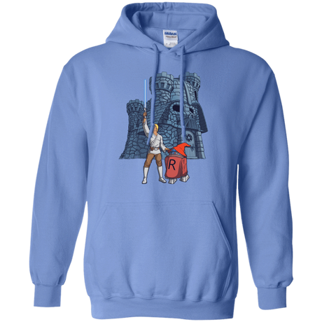 Sweatshirts Carolina Blue / S Darthskull Castle Pullover Hoodie