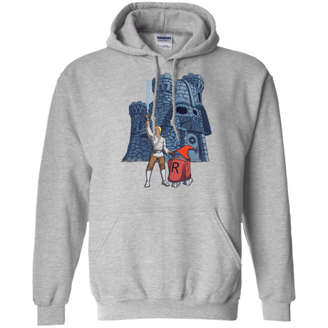 Sweatshirts Sport Grey / S Darthskull Castle Pullover Hoodie
