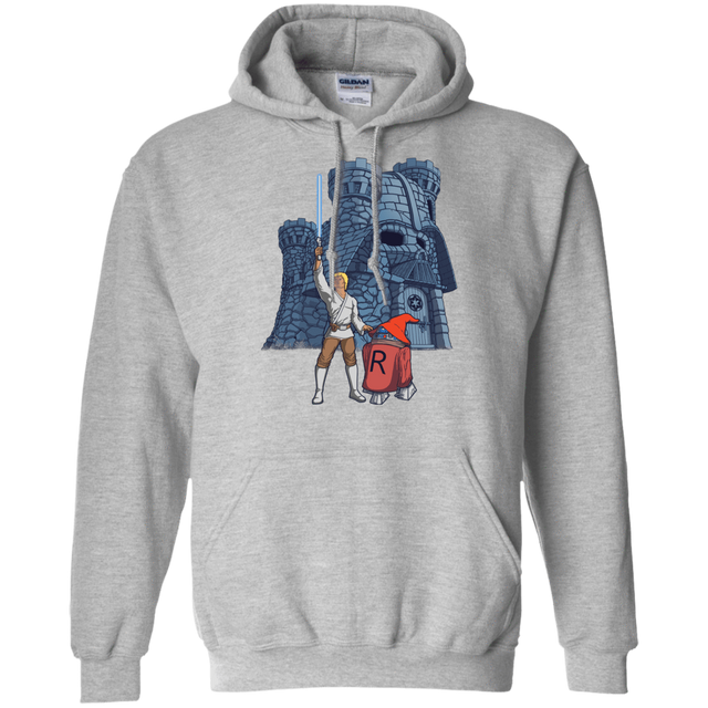 Sweatshirts Sport Grey / S Darthskull Castle Pullover Hoodie
