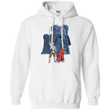 Sweatshirts White / S Darthskull Castle Pullover Hoodie