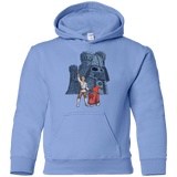 Sweatshirts Carolina Blue / YS Darthskull Castle Youth Hoodie