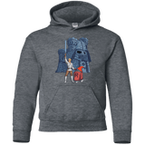 Sweatshirts Dark Heather / YS Darthskull Castle Youth Hoodie