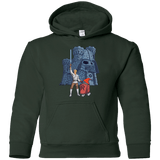 Sweatshirts Forest Green / YS Darthskull Castle Youth Hoodie