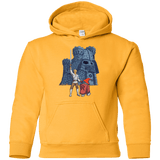 Sweatshirts Gold / YS Darthskull Castle Youth Hoodie