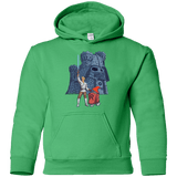 Sweatshirts Irish Green / YS Darthskull Castle Youth Hoodie