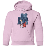 Sweatshirts Light Pink / YS Darthskull Castle Youth Hoodie