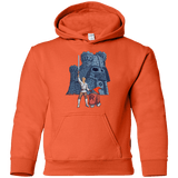 Sweatshirts Orange / YS Darthskull Castle Youth Hoodie
