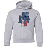 Sweatshirts Sport Grey / YS Darthskull Castle Youth Hoodie