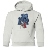 Sweatshirts White / YS Darthskull Castle Youth Hoodie