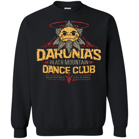 Sweatshirts Black / Small Darunia Dance Club Crewneck Sweatshirt