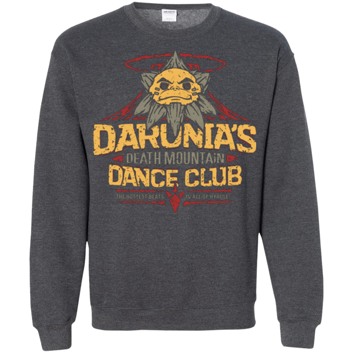 Sweatshirts Dark Heather / Small Darunia Dance Club Crewneck Sweatshirt