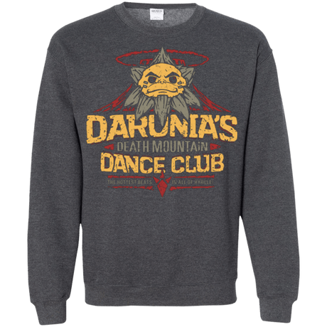 Sweatshirts Dark Heather / Small Darunia Dance Club Crewneck Sweatshirt