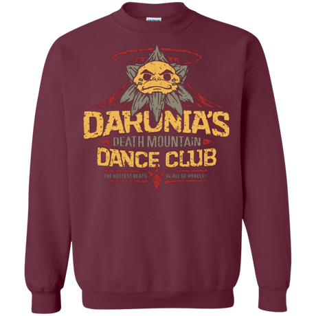 Sweatshirts Maroon / Small Darunia Dance Club Crewneck Sweatshirt