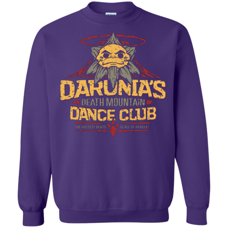 Sweatshirts Purple / Small Darunia Dance Club Crewneck Sweatshirt
