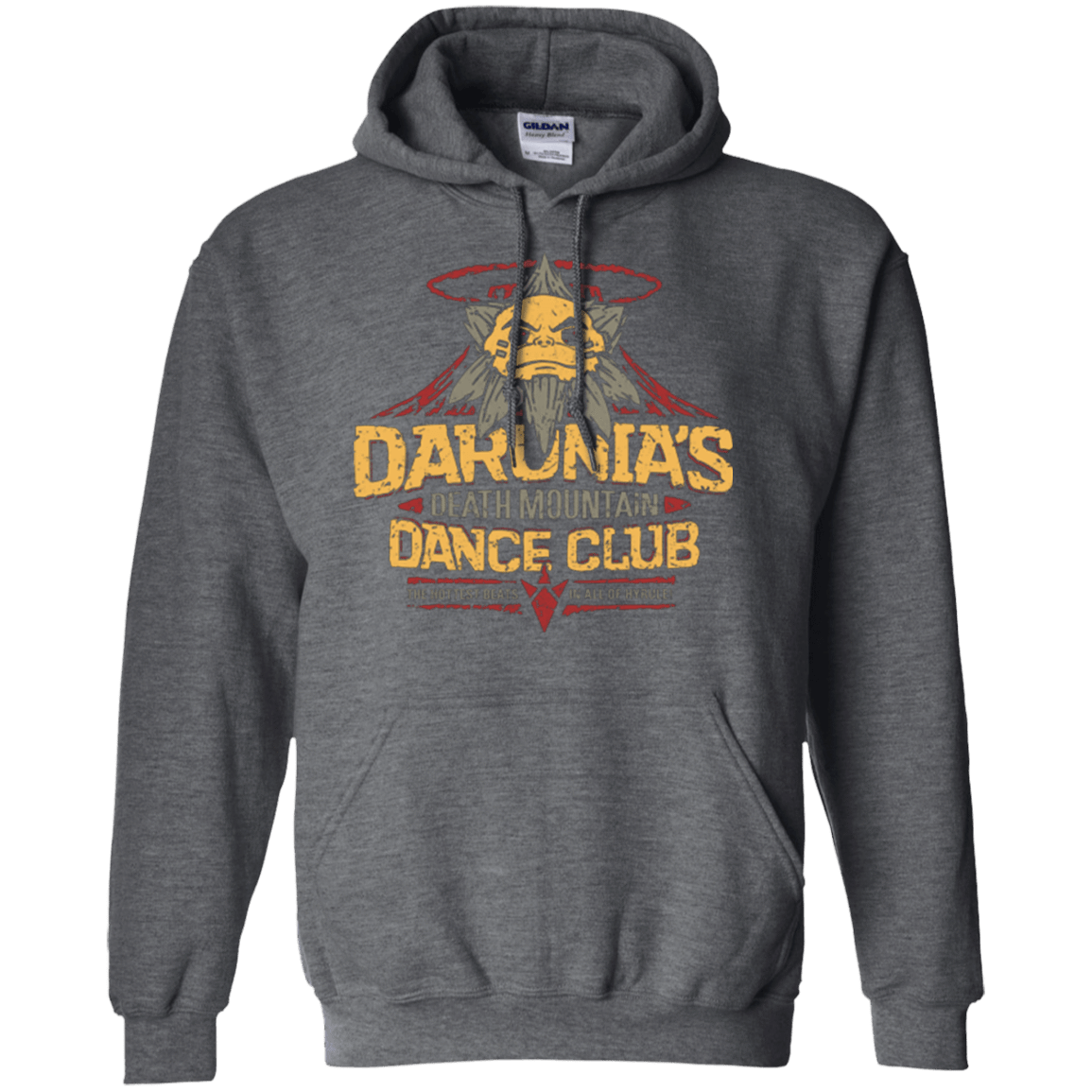 Sweatshirts Dark Heather / Small Darunia Dance Club Pullover Hoodie