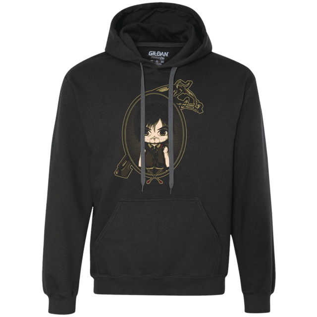 Sweatshirts Black / Small Daryl Portrait Premium Fleece Hoodie