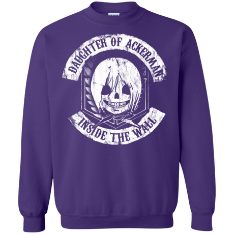 Sweatshirts Purple / Small Daughter of Ackerman Crewneck Sweatshirt